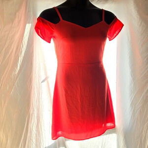 Sunset Orange Express Dress